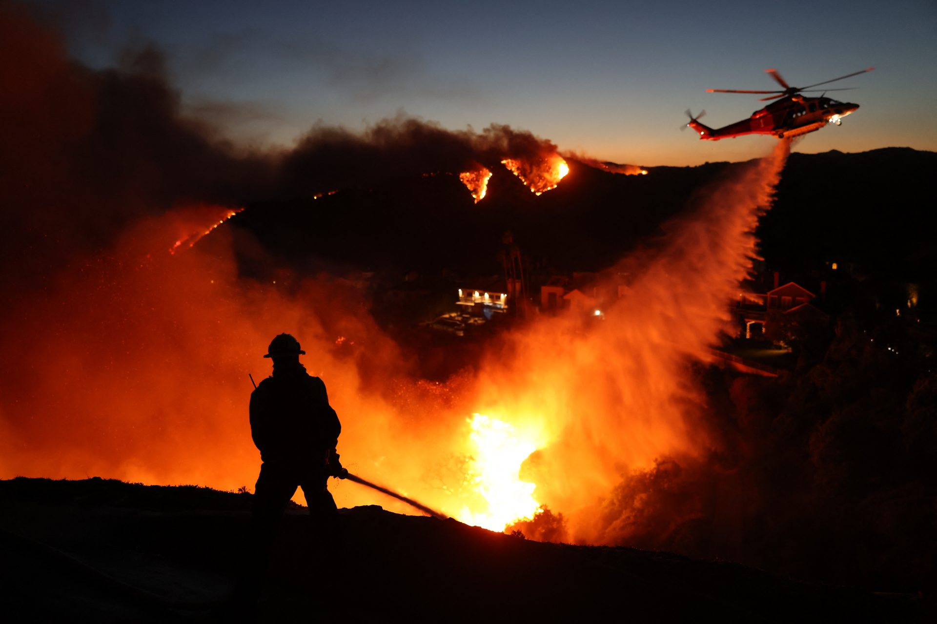 Grandes incendios en Los Ángeles 