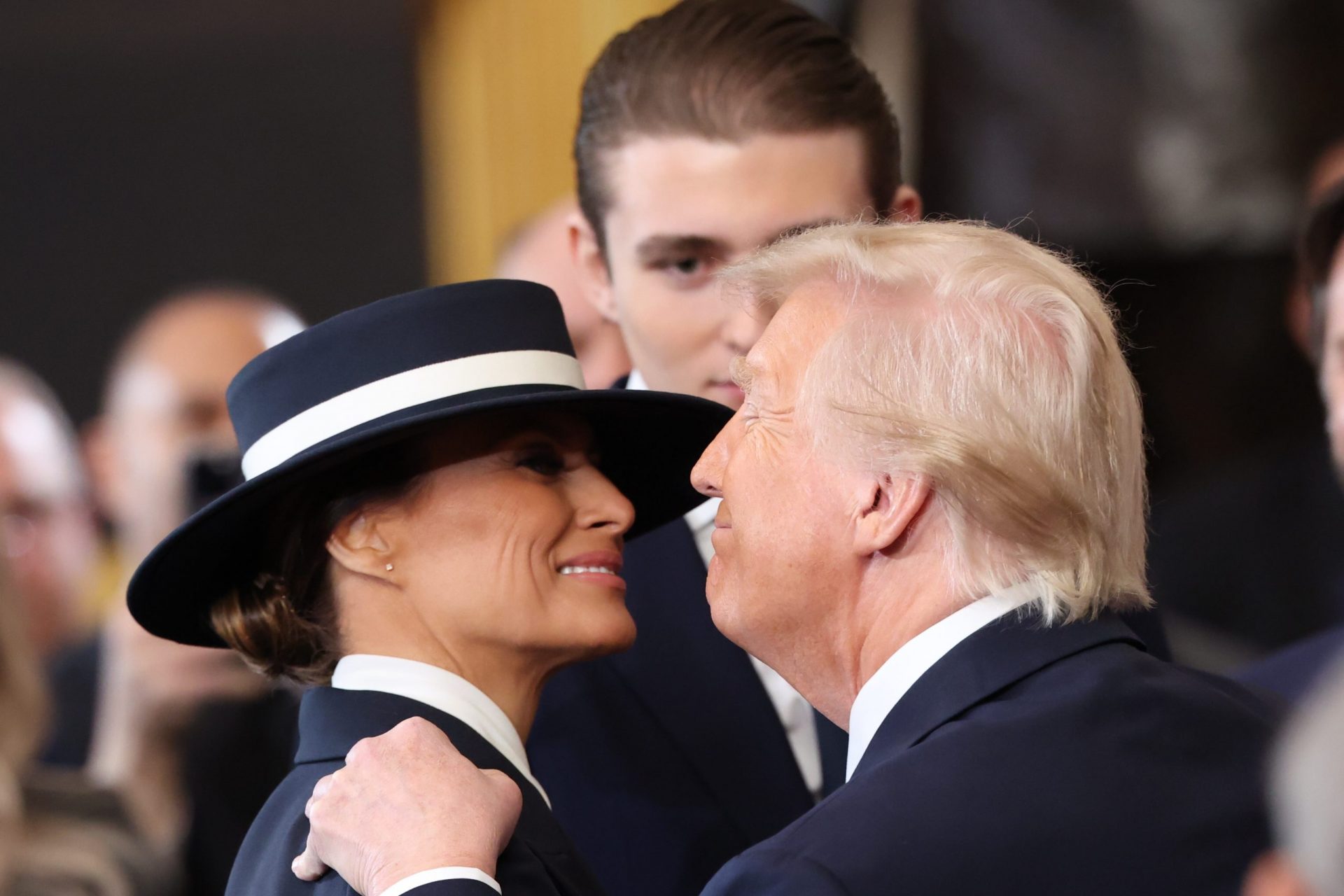 On Donald Trump's day, the internet was all over Melania's hat