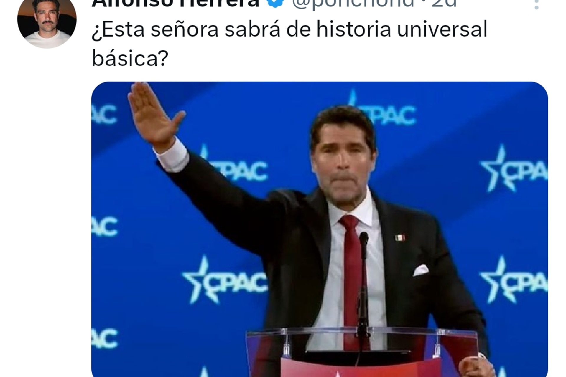 '¿Esta señora sabrá de historia universal básica?'