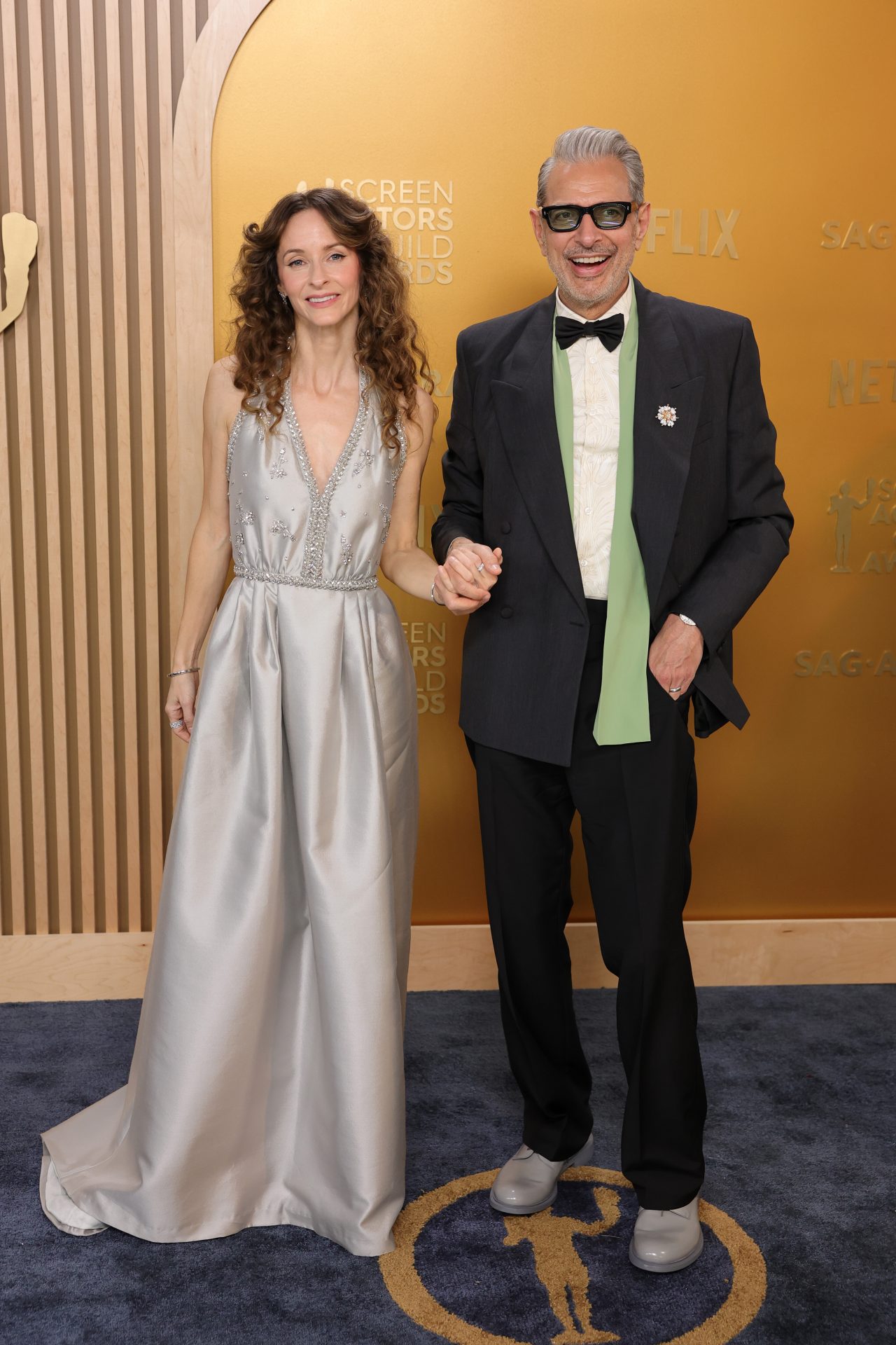 Emilie Livingston et Jeff Goldblum